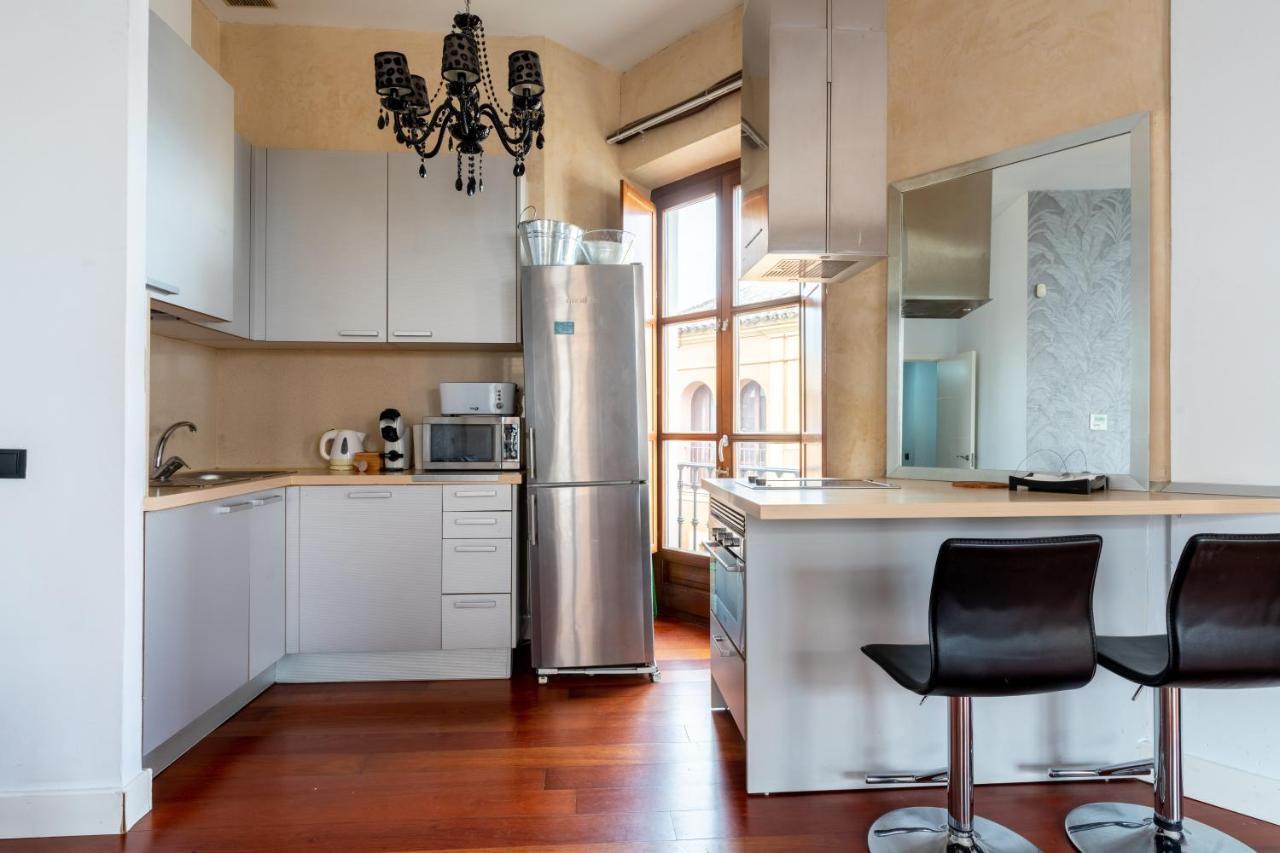 Cathedral Apartment, Upper Floor Apartment 塞维利亚 外观 照片
